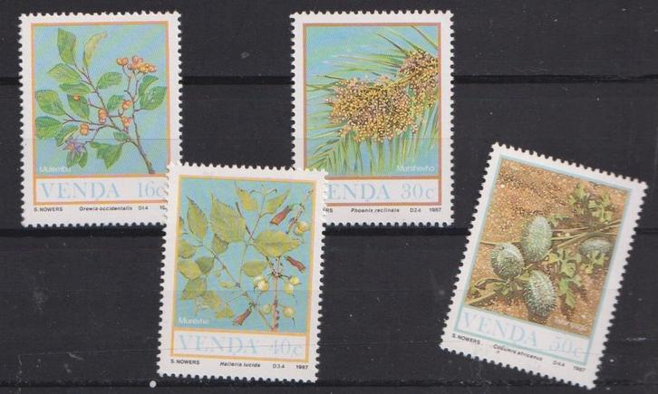 Venda (Z-Afrika) 1987 Schilderijen Waterverf Sheila Nowers, Postzegels en Munten, Postzegels | Thematische zegels, Postfris, Overige thema's