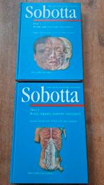 Sobotta Atlas Anatomie Deel 1 & 2, Boeken, Bohn Stafleu Van Loghum, Zo goed als nieuw, Beta, HBO