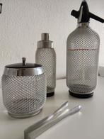 Vintage Barset met Soda Sifon, Shaker en IJsemmer, Ophalen of Verzenden, Gebruikt