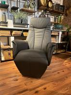 Relaxfauteuil Max Hjort Knudsen, Ophalen, Zo goed als nieuw, 50 tot 75 cm, Leer