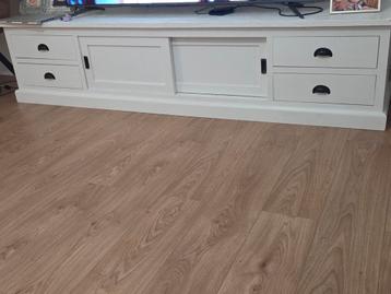 Tv meubel wit landelijk  beschikbaar voor biedingen