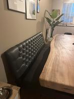 Luxe eetkamerbank 180cm (goossens) erg comfortabel, Huis en Inrichting, Ophalen, Hout, Zo goed als nieuw, Eric kuster