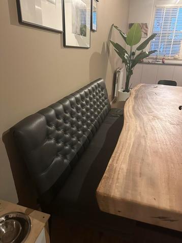 Luxe eetkamerbank 180cm (goossens) erg comfortabel beschikbaar voor biedingen