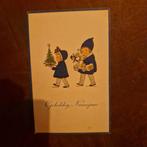ansichtkaart Gelukkig Nieuwjaar (poststempel Amerongen 1924), Antiek en Kunst, Ophalen of Verzenden