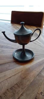 Vintage olielamp tin, Antiek en Kunst, Antiek | Tin, Ophalen of Verzenden