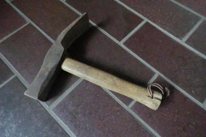ouderwetse straatmakershamer / straathamer - JHP, Doe-het-zelf en Verbouw, Gereedschap | Handgereedschap, Gebruikt, Ophalen of Verzenden