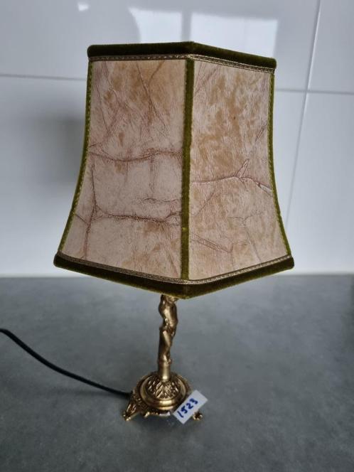 Schemerlamp tafellamp, Huis en Inrichting, Lampen | Tafellampen, Zo goed als nieuw, Minder dan 50 cm, Metaal, Overige materialen