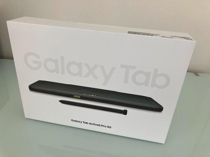Samsung Galaxy Tab Active5 Pro 5G 256GB/8GB Nieuw + Garantie, Computers en Software, Android Tablets, Nieuw, Wi-Fi en Mobiel internet