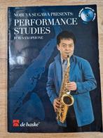 Performance Studies for saxophone - Nobuya Sugawa, Gebruikt, Klassiek, Ophalen of Verzenden, Saxofoon