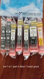 12 Canon Inktcartridges van 1-2-3 inkt nieuw, Ophalen of Verzenden, Nieuw