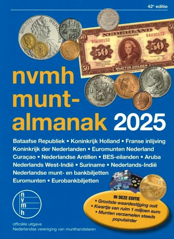 NVMH Muntalmanak 2025 - 42e editie, Boeken, Catalogussen en Folders, Nieuw, Catalogus, Ophalen of Verzenden