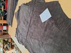 Zeer Donker bruin pigsuede, 1 euro per voet., Bruin, Leer of Kunstleer, Nieuw, Ophalen of Verzenden