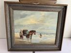 Marinus Willem Brand Schilderij met Lijst, Antiek en Kunst, Kunst | Schilderijen | Klassiek, Ophalen of Verzenden
