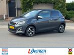 Peugeot 108 1.0 E-VTI ALLURE  5-drs navi camera 1e eigenaar, Gebruikt, Huisgarantie, Met garantie (alle), 4 stoelen