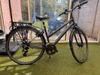 B’TWIN stadsfiets 28 inch – met versnellingen, bagagedrager, Versnellingen, Zo goed als nieuw, BTWIN, 56 cm of meer