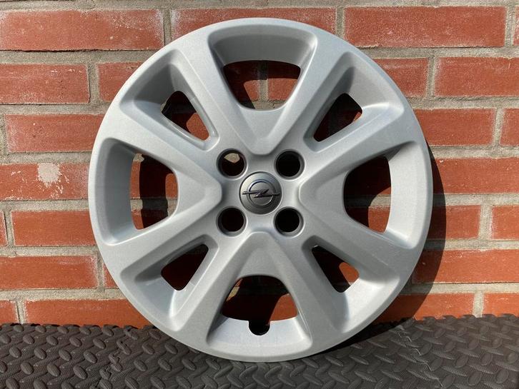 1 originele Opel Karl wieldop 15 inch, Auto diversen, Wieldoppen, Gebruikt, Ophalen of Verzenden