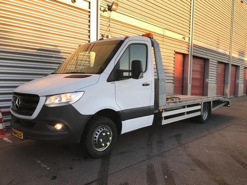 Mercedes-Benz Sprinter Oprijwagen, Automaat, Witteveen, Top!, Auto's, Bestelauto's, Bedrijf, ABS, Achteruitrijcamera, Airbags