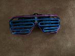 PINFOX Shutter El Wire Neon Rave Glasses Flashing LED, Nieuw, Ophalen of Verzenden