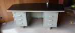 Stalen bureau, Huis en Inrichting, Bureaus, Ophalen, Gebruikt, Bureau