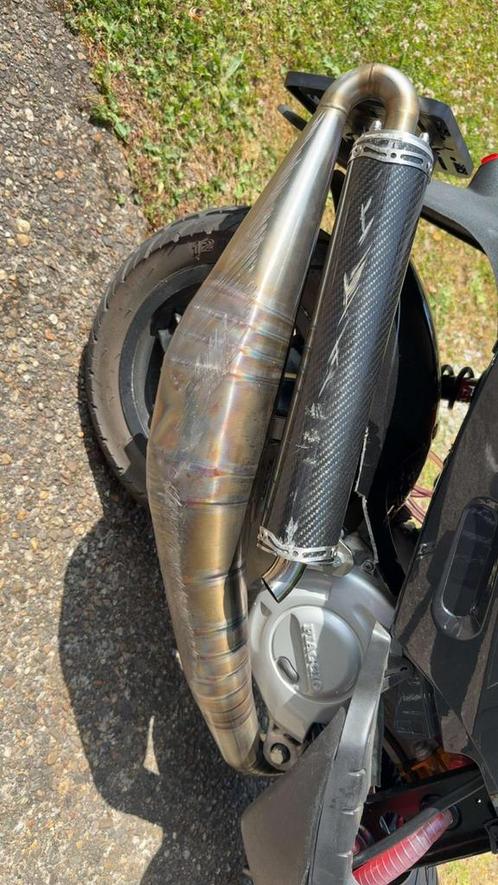 TMR uitlaat 125/180cc, Fietsen en Brommers, Brommeronderdelen | Scooters, Zo goed als nieuw, Uitlaat, Ophalen