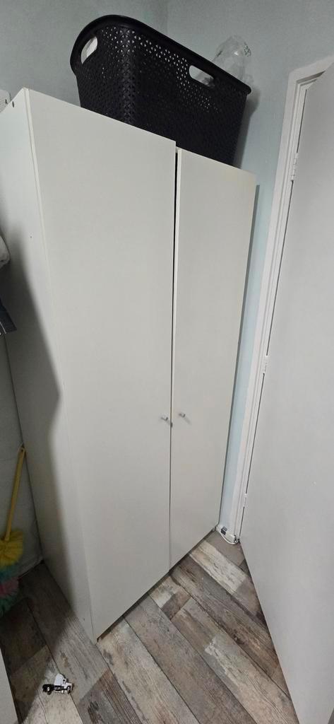 Witte Kast, Huis en Inrichting, Woonaccessoires | Kamerschermen, Gebruikt, Ophalen of Verzenden