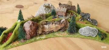 Te koop diorama N schaal  beschikbaar voor biedingen