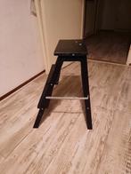 Handig Ikea krukje zwart Bekvam, Huis en Inrichting, Krukjes, Ophalen, Gebruikt, Hout