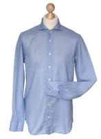 René Lezard overhemd, shirt, blauw, Mt. 41 / L, René Lezard, Zo goed als nieuw, Halswijdte 41/42 (L), Verzenden