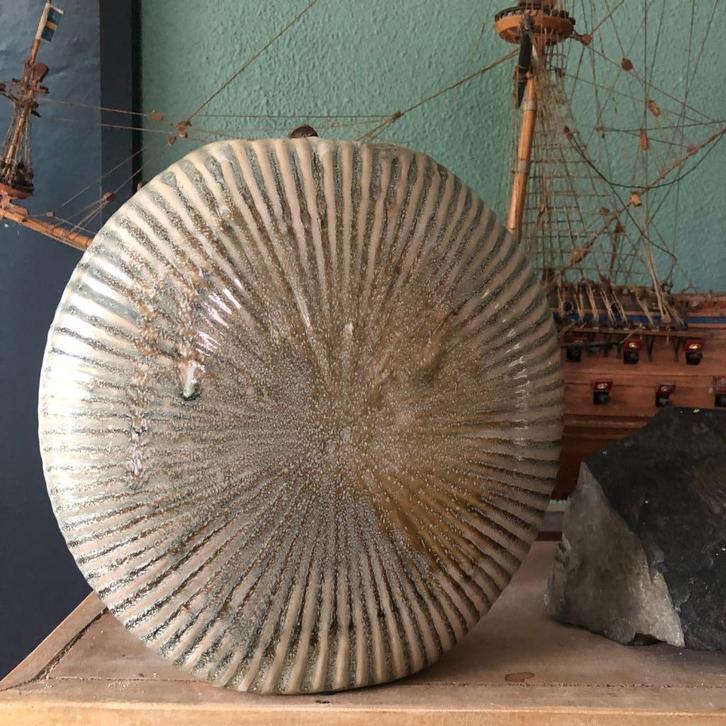 unieke decoratieve vaas – organisch reliëf design, Huis en Inrichting, Woonaccessoires | Vazen, Zo goed als nieuw, Overige kleuren