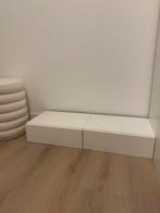 Zwevende laden + poefje, Ophalen, Eikenhout, Nieuw, 50 tot 100 cm