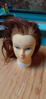 Kappers oefenhoofd met haar, Ophalen of Verzenden, Gebruikt, Overige typen