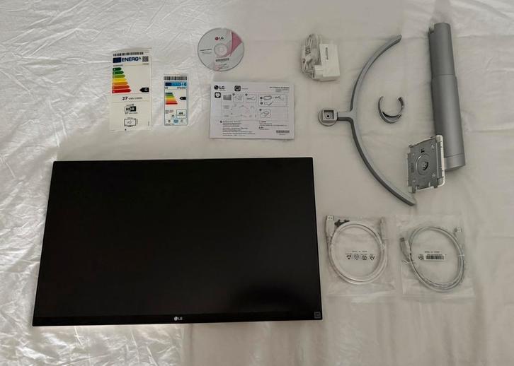 LG Monitor 27ul650-w, Computers en Software, Monitoren, Zo goed als nieuw, HDMI, IPS, Ultra HD (4K), Ophalen