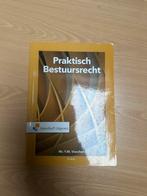 Boek Praktisch bestuursrecht, Boeken, Ophalen of Verzenden, Nieuw, Overige niveaus, Y.M. Visscher