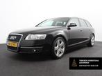 Audi A6 Avant 2.8 FSI Pro Line S Automaat 209pk | Schuifdak, Auto's, Audi, Gebruikt, Zwart, 2773 cc, Leder en Stof
