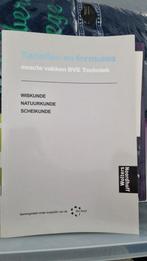 Tabellen en formules, Boeken, Schoolboeken, Ophalen of Verzenden, Zo goed als nieuw, Overige niveaus, Nederlands