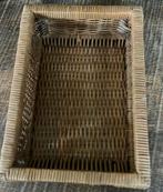 Rieten bak bijv voor kranten 27 x 38 x 12, Ophalen of Verzenden, Zo goed als nieuw, Rechthoekig, Riet