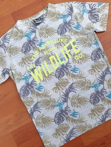 Jongens t-shirt - wildlife - Maat 146-152 beschikbaar voor biedingen