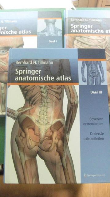 Springer Anatomische Atlas (3 delen) beschikbaar voor biedingen