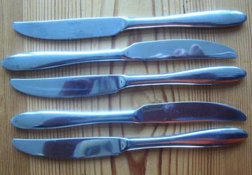 5 Gero fruitmesjes of botermesjes, 17 cm, goede staat beschikbaar voor biedingen