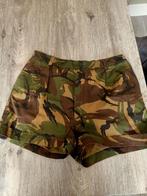 Legerbroek, Camouflage broek, Korte Legerbroek, Woodlandcamo, Ophalen of Verzenden, Landmacht, Nederland, Kleding of Schoenen