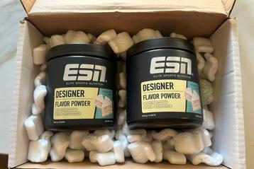 ESN birthday cake flavor powder 2x  beschikbaar voor biedingen