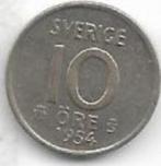 10  öre  1954  Zweden. km. 823, Ophalen of Verzenden, Overige landen, Losse munt, Zilver