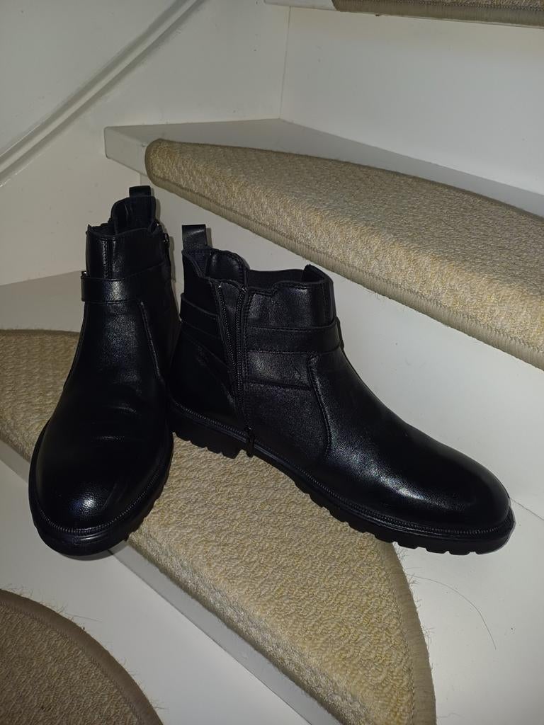 Nieuwe Laarsjes - Maat 41, Ophalen of Verzenden, Nieuw, Zwart