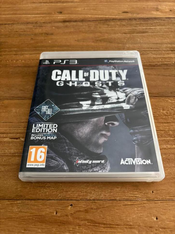 Call of Duty: Ghosts, PS3, Spelcomputers en Games, Games | Sony PlayStation 3, Zo goed als nieuw, Overige genres, 1 speler, Vanaf 18 jaar