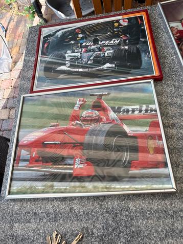 Formule 1 Posters Ingelijst - Collectie beschikbaar voor biedingen