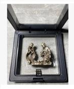 2 x kerststal mini, in bescherm folie lijstje, prijs per st., Diversen, Kerst, Nieuw, Ophalen of Verzenden, X, X