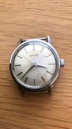 Etena horloge mannen horloge handwinder ( zonder bandje ), Overige merken, Staal, 1960 of later, Ophalen of Verzenden