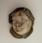 Antieke muurkandelaar (“buste” van een Franse monnik) 1850-1, Ophalen of Verzenden, Overige materialen