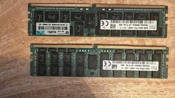 8 stuks 64GB ecc DDR4 RAM SK hynix HMAA8GL7AMR4N-VK beschikbaar voor biedingen