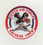 KLu luchtmacht patch F-16 salvage crew, Verzamelen, Ophalen of Verzenden, Luchtmacht, Nederland, Embleem of Badge